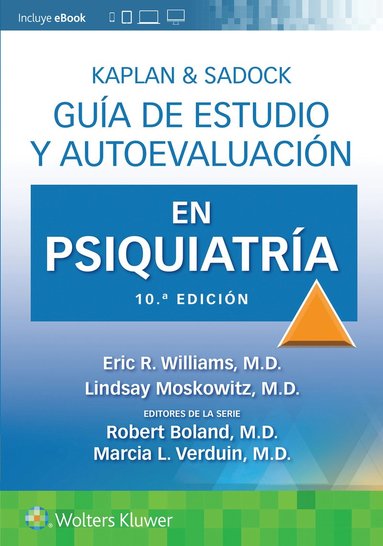 bokomslag Kaplan & Sadock. Guía de estudio y autoevaluación en Psiquiatría