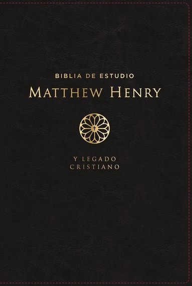 Matthew Henry, José María De Rus, Alfonso Ropero - RVR, Biblia de estudio Matthew Henry y legado cristiano, Leathersoft, Negro, Interior a dos colores, Comfort Print, Inbunden
