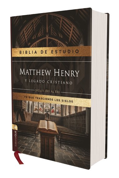 Matthew Henry, José María De Rus, Alfonso Ropero - RVR, Biblia de estudio Matthew Henry y legado cristiano, Tapa dura, Interior a dos colores, Comfort Print, Inbunden