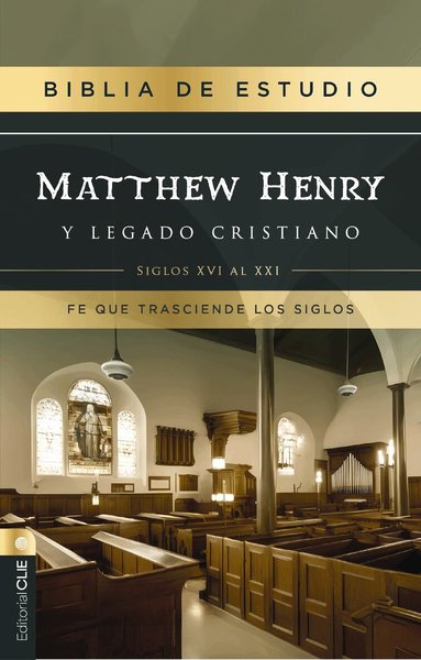 Matthew Henry, José María De Rus, Alfonso Ropero - RVR, Biblia de estudio Matthew Henry y legado cristiano, Tapa dura, Interior a dos colores, con Índice, Comfort Print, Inbunden