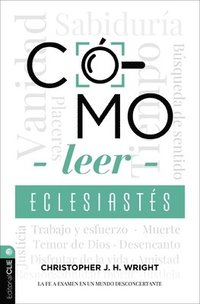 bokomslag Como leer Eclesiastes