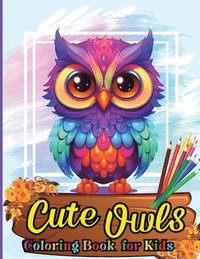 bokomslag Cute Owls Coloring book for kids