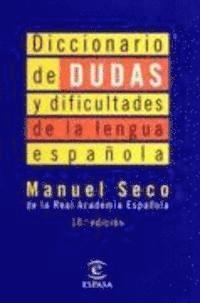 bokomslag Diccionario De Dudas y Dificultades De La Lengua Espanola