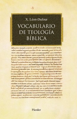 bokomslag Vocabulario de Teologia Biblica