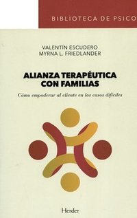 bokomslag Alianza Terapeutica Con Familias