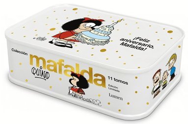 bokomslag Lata Mafalda: 11 Tomos En Una Lata (Edición Feliz Aniversario, Mafalda) / Mafald a Collection: 11 Volumes in a Tin Box (Happy Anniversary Edition, Maf