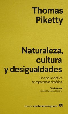Naturaleza, Cultura Y Desigualdades 1