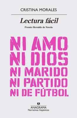 Cristina Morales - Lectura facil, Häftad