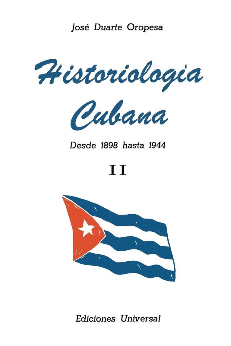 Historiologia Cubana II 1