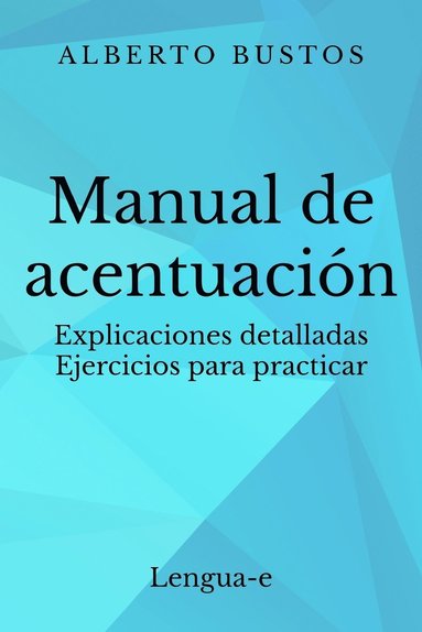 bokomslag Manual de acentuación