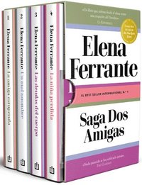 bokomslag Estuche Saga DOS Amigas (La Amiga Estupenda / Un Mal Nombre / Las Deudas del Cuerpo / La Niña Perdida) / Neapolitan Novels Saga. Boxed Set