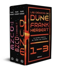 bokomslag Estuche Las Crónicas de Dune: Dune, El Mesías de Dune E Hijos de Dune / Frank Herbert's Dune Saga 3-Book Boxed Set: Dune, Dune Messiah, and Children o