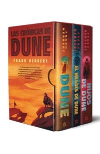 bokomslag Estuche Trilogía Dune, Edición de Lujo (Dune; El Mesías de Dune; Hijos de D Une ) / Dune Saga Deluxe: Dune, Dune Messiah, and Children of Dune
