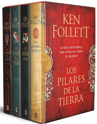 Ken Follett - Estuche Saga: Los Pilares de la Tierra / Kingsbridge Novels Collection. (4 Boo KS Boxed Set), Häftad