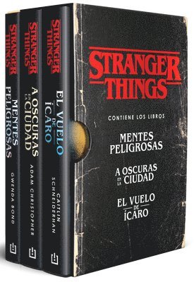Caitlin Schneiderhan - Estuche Stranger Things (Contiene: Mentes Peligrosas / A Oscuras En La Ciudad / El Vuelo de Ícaro) / Stranger Things Boxed Set, Häftad