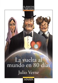 bokomslag Jorden runt på 80 dagar (Spanska)