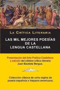 bokomslag Mil Mejores Poesías de la Lengua Castellana, Juan Bautista Bergua; Colección La Critica Literaria, Ediciones Ibéricas