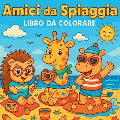 bokomslag Amici da Spiaggia - Libro da colorare