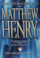 bokomslag Comentario Biblico Matthew Henry