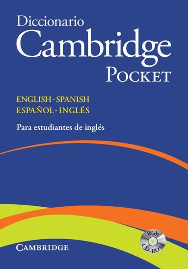 bokomslag Diccionario Bilingue Cambridge Spanish-English Pocket edition