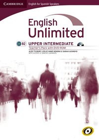 bokomslag English Unlimited for Spanish Speakers Upper Intermediate Teacher's Pack (Teacher's Book with DVD-ROM)