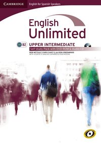 bokomslag English Unlimited for Spanish Speakers Upper Intermediate Self-study Pack (Workbook with DVD-ROM and Audio CD)