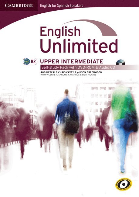 English Unlimited for Spanish Speakers Upper Intermediate Self-study Pack (Workbook with DVD-ROM and Audio CD) 1