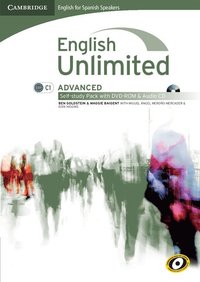 bokomslag English Unlimited for Spanish Speakers Advanced Self-study Pack (Workbook with DVD-ROM and Audio CD)
