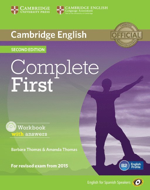 Complete First for Spanish Speakers Workbook with answers with Audio CD 1