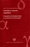 bokomslag Contactos Y Contextos Linguisticos
