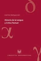 bokomslag Historia de la Lengua y Crítica Textual