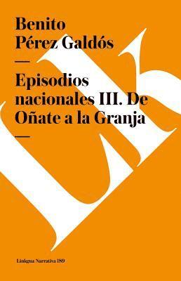 bokomslag Episodios nacionales III