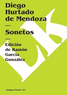 Diego Hurtado De Mendoza, Ramón García González - Sonetos, Häftad