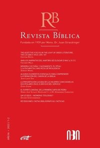 bokomslag Revista Bíblica 2022/1-2 - Año 84