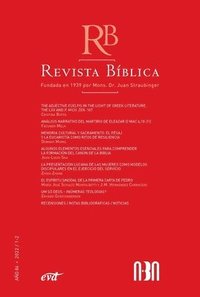 bokomslag Revista Bíblica 2022/1-2 - Año 84
