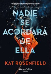 bokomslag Nadie se acordará de ella