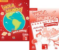 bokomslag Hola, Mundo!, Hola, Amigos! Level 1 Student's Book plus ELEteca and Activity Book