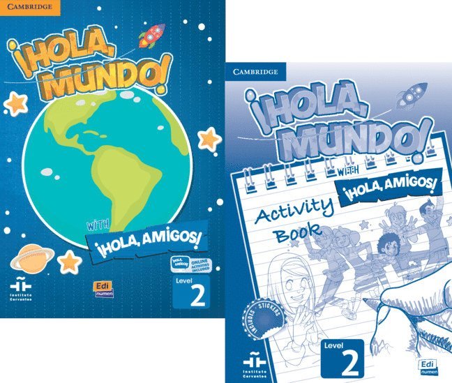 Hola, Mundo!, Hola, Amigos! Level 2 Student's Book plus ELEteca and Activity Book 1