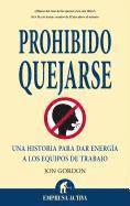 bokomslag Prohibido Quejarse