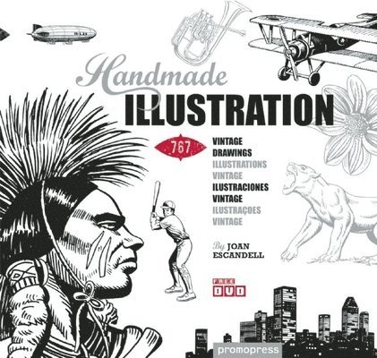 Handmade Illustration: 1000 Retro Style Drawings 1