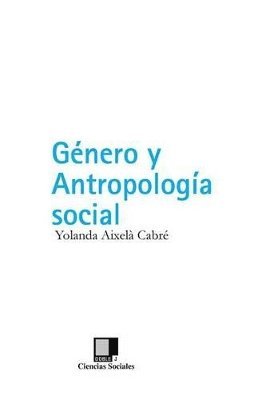 bokomslag GENERO Y ANTROPOLOGIA SOCIAL