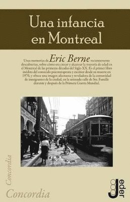 bokomslag infancia en Montreal
