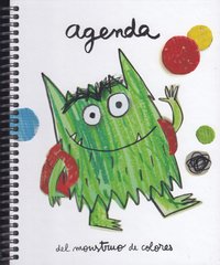 bokomslag Färgmonstrets Agenda (Spanska)