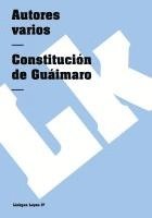 Autores Varios - Constitución de Guáimaro, Häftad