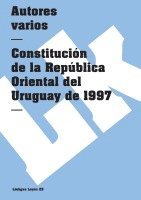 bokomslag Constitución de Uruguay de 1997