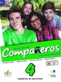 bokomslag Companeros 4 Nueva Edicion: Exercises Book with Free Internet Access