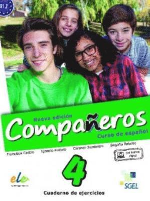 bokomslag Companeros 4 Nueva Edicion: Exercises Book with Free Internet Access