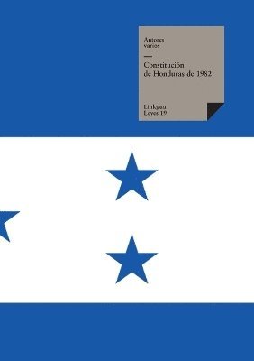 bokomslag Constitucin de Honduras 1982