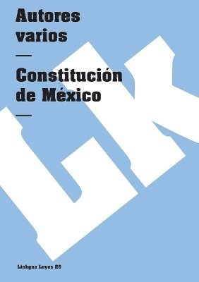 bokomslag Constitución de México