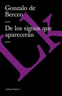 bokomslag De los signos que aparecerán antes del juicio